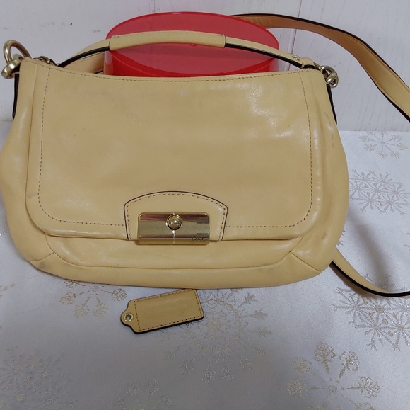 Coach Kristen Leather Hobo/crossbody - Picture 1 of 10